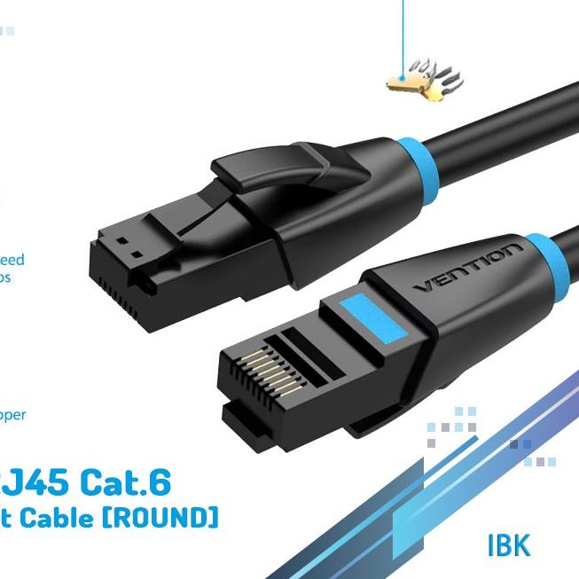 Jual Vention Kabel Lan UTP Cat6 Cat 6 Upgraded Version Patch Cord ...