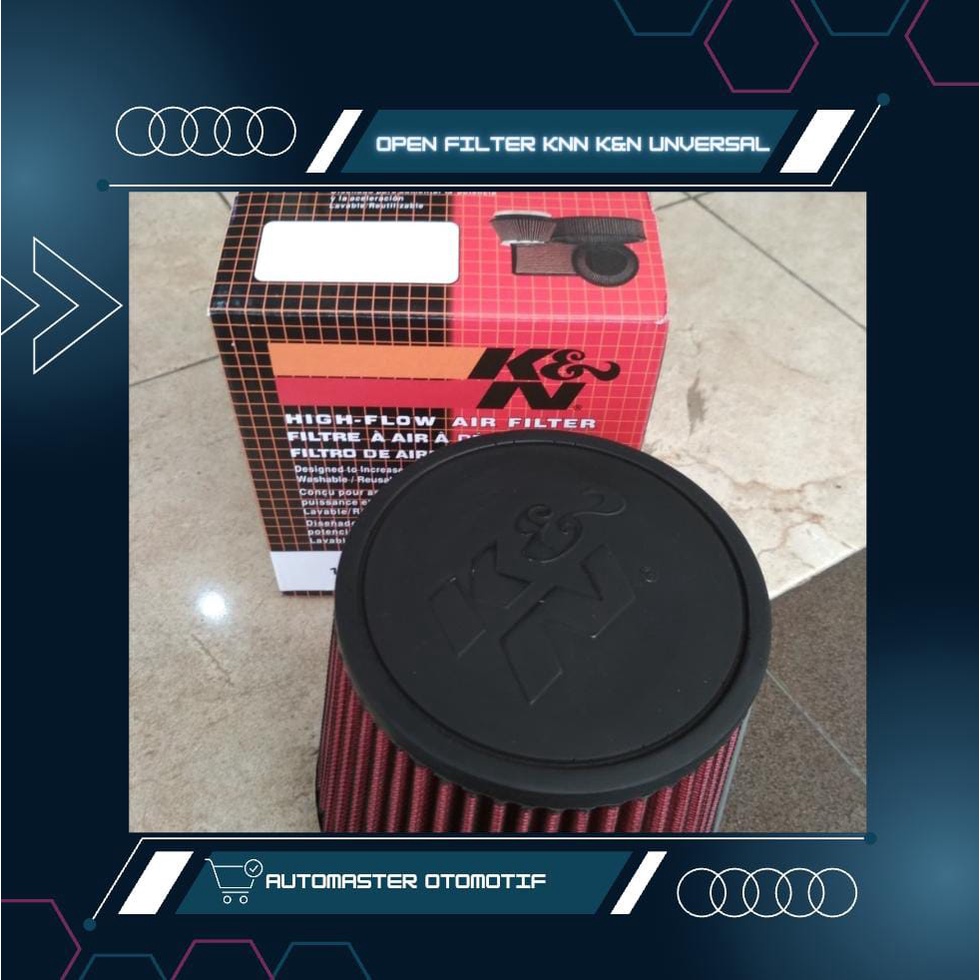 Jual Open Filter K&N Universal 2.5inch Dan 3inch | Shopee Indonesia