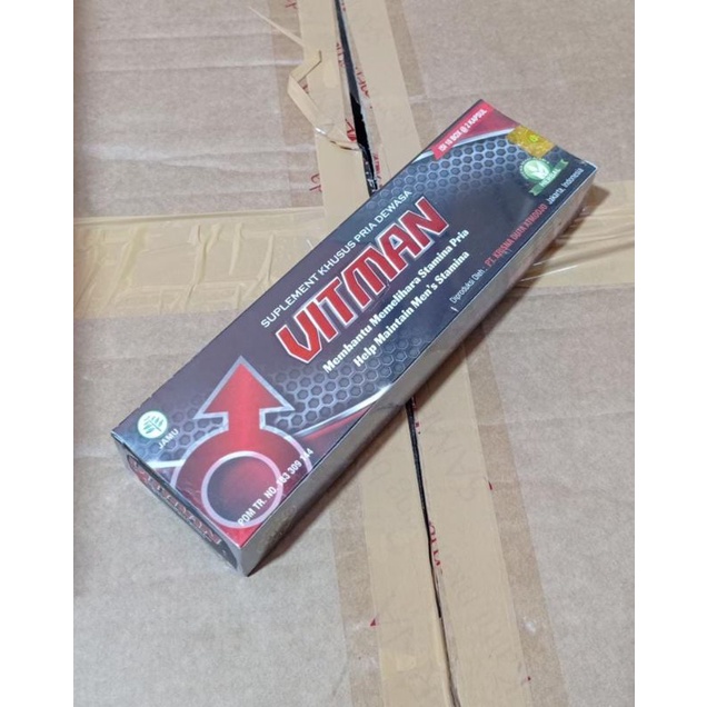 Jual Vitman Kapsul Kuat dan Subur | Shopee Indonesia