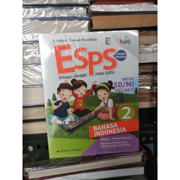 Jual Buku Baru Esps Bahasa Indonesia Kelas 2 SD K13 Erlangga | Shopee ...