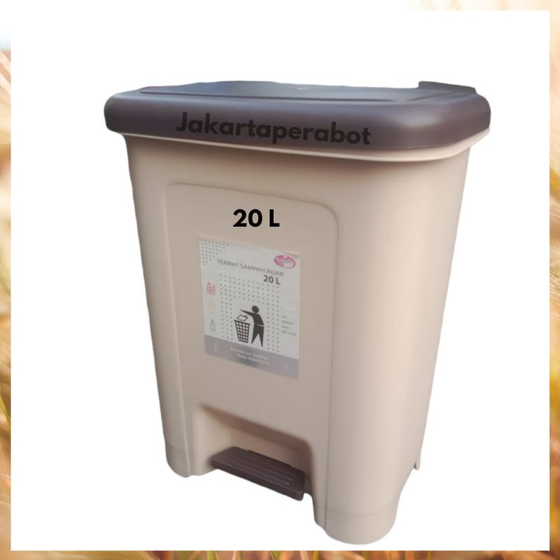 Jual Shinpo Tempat Sampah Injak Tempat Sampah Injek 10 15 20 25 Liter Tempat Sampah 6933