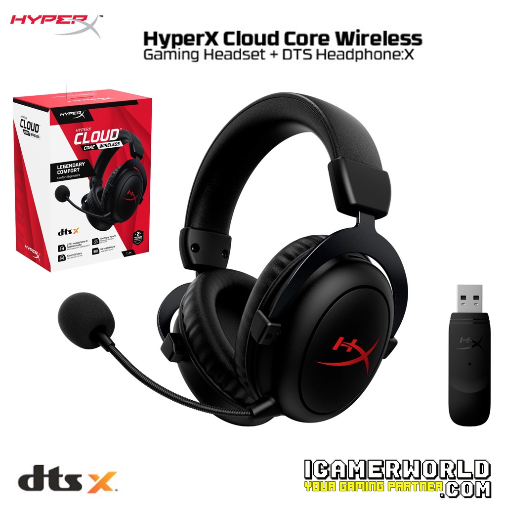 Jual HyperX Cloud Core Wireless Gaming Headset | Shopee Indonesia