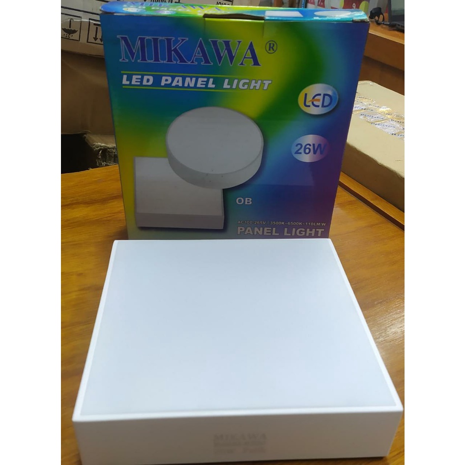 Jual Lampu led downlight outbow 26W MIKAWA kotak / lampu led plafon ...