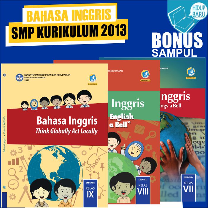 Jual Buku Pelajaran Bahasa Inggris Smp Kelas 7 8 9 Kurtilas | Shopee ...