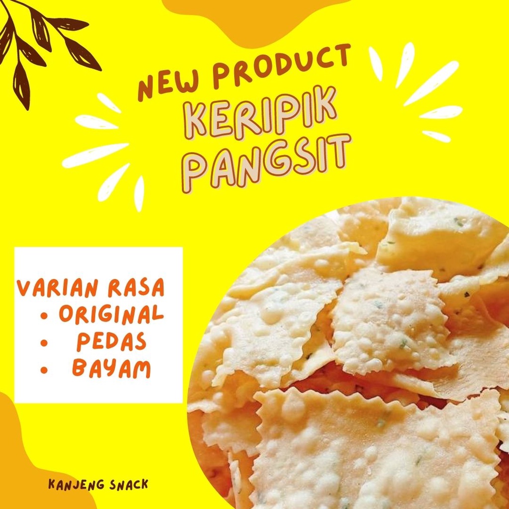 Jual KERIPIK PANGSIT / KERIPIK BAWANG 250 GRAM | Shopee Indonesia