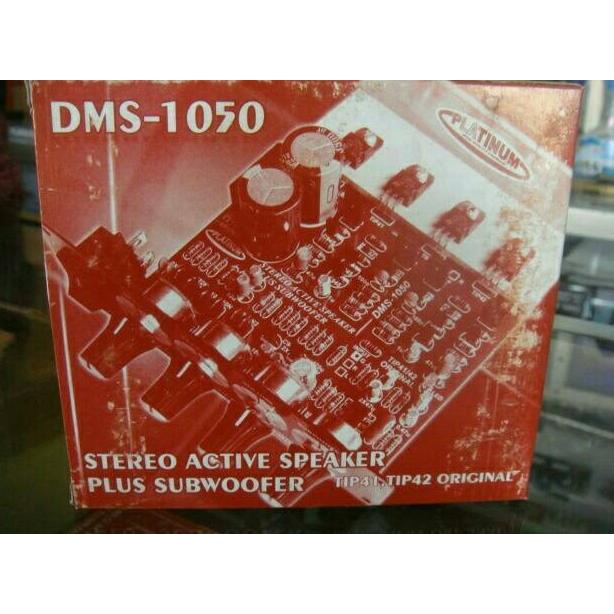 Jual Kit Power Amplifier Speaker Aktif Stereo Plus Subwoofer Dms-1050 ...