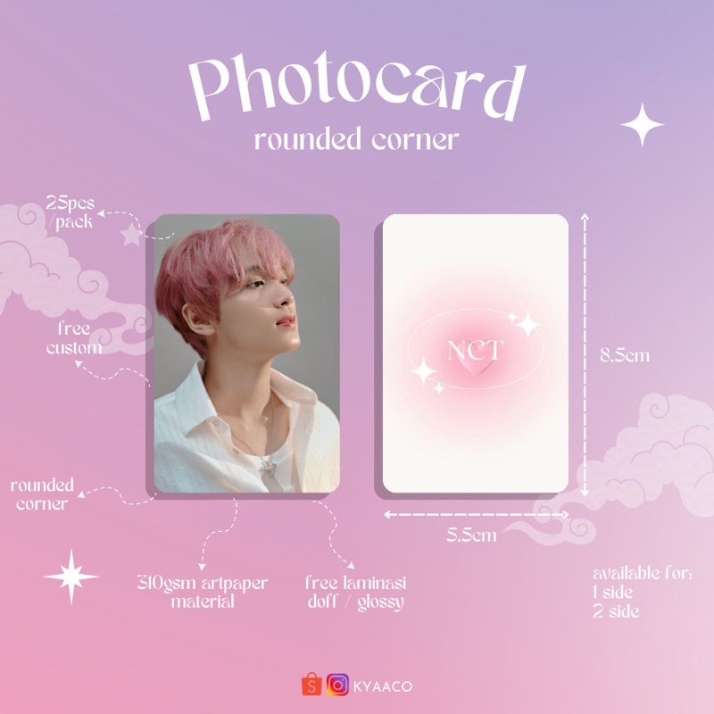 Jual Photocard Custom isi 25pcs | Shopee Indonesia
