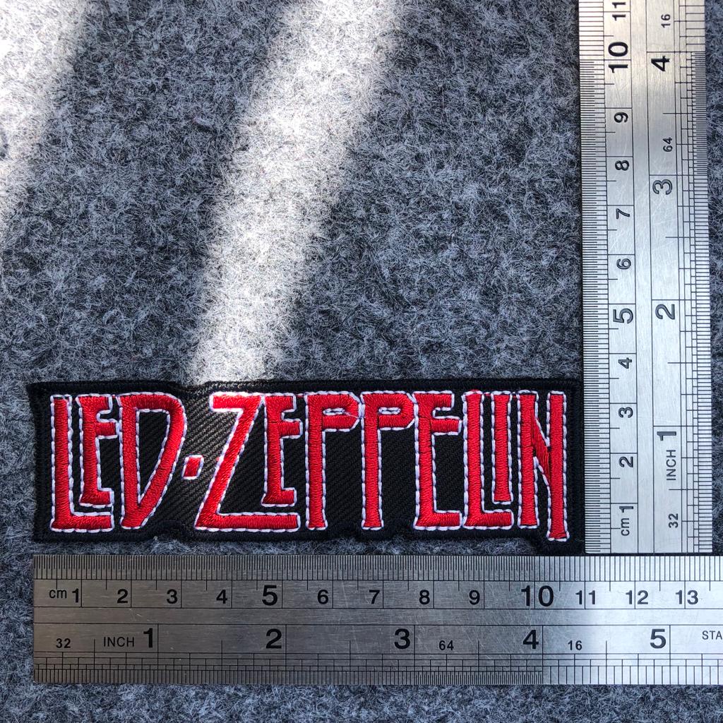 Jual Patch/Emblem bordir jahit Led Zeppelin Red | Shopee Indonesia