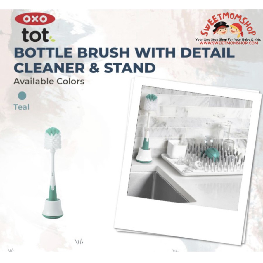 Jual OXO Tot Bottle Brush With Detail Cleaner & Stand Shopee Indonesia