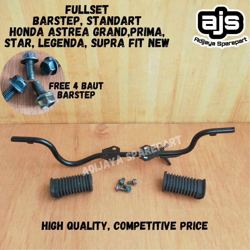 Jual Besi Bastep Step Barstep Bustep Pijakan Kaki Depan Motor Honda Supra X Fit Cc Lama Old