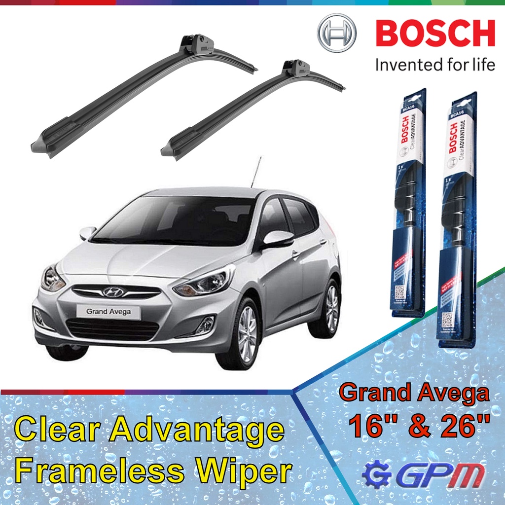 Bosch Clear Advantage 17CA Wiper Blades - 17 & 17 Front Left & Right