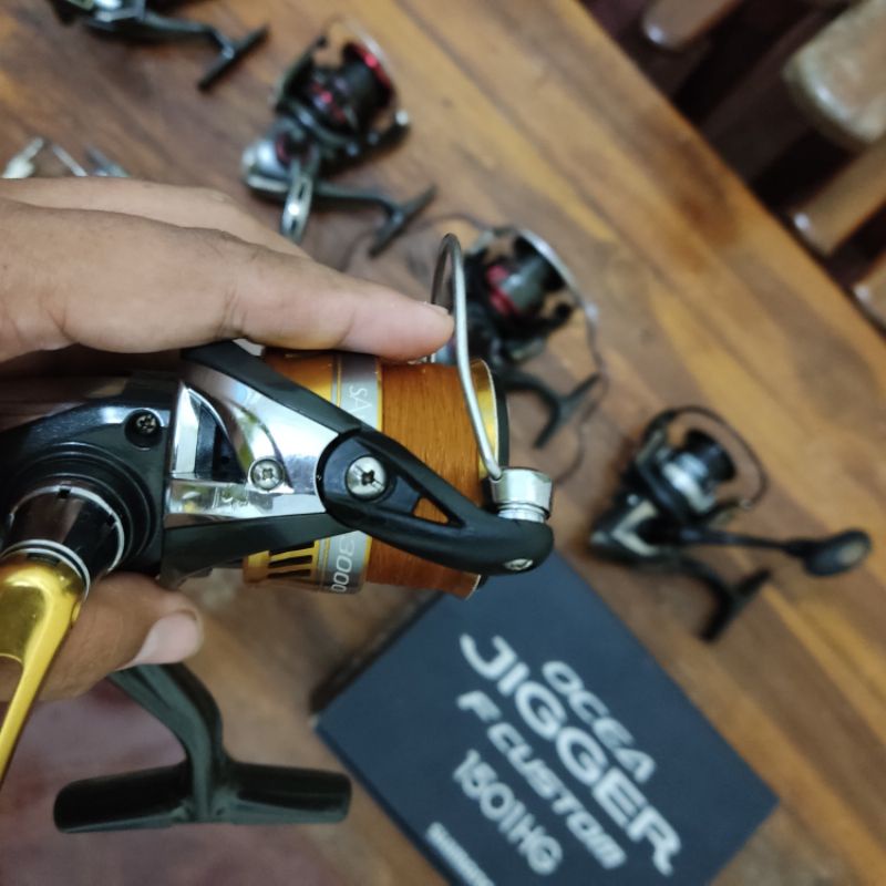 Moulinet Spinning Shimano Sahara C3000 – Boîte Ouverte Mais Jamais Utilisé, Envoyé Du Japon