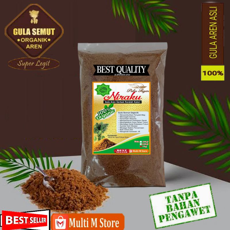 Jual 1 Kg Gula Aren Semut Asli Kualitas Super Palm Sugar Anti Diabetes Shopee Indonesia 8548