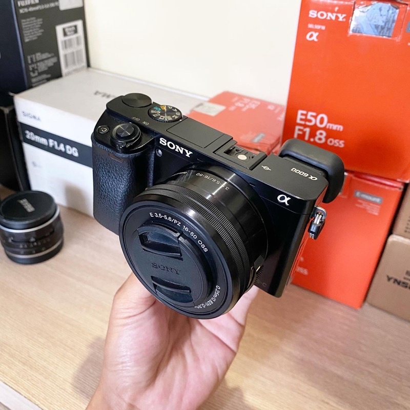 Jual KAMERA MIRORLES SONY A6000 KAMERA SONY A6000 LENSA 1650mm