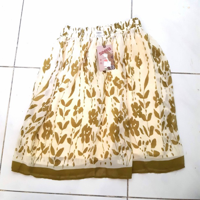 Jual Rok Kain Halus Jaring Motif Lukisan Tanaman | Shopee Indonesia