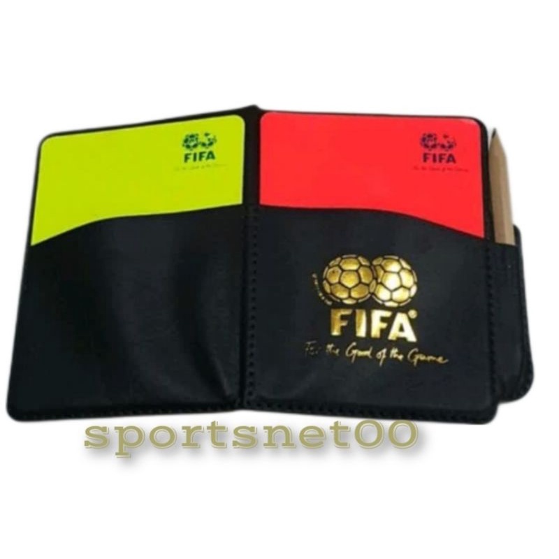 Jual Kartu Wasit Fifa Sepakbola Dan Futsal Bonus Pensil Shopee Indonesia