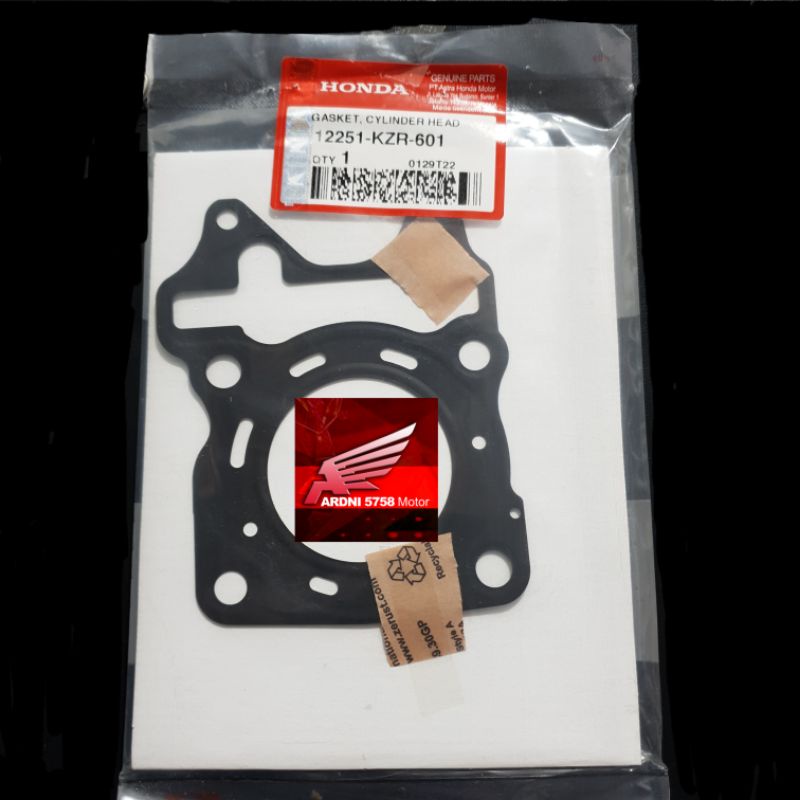 Jual Gasket Cylinder Head Packing Paking Perpak Blok Head Atas Vario Kzr Original