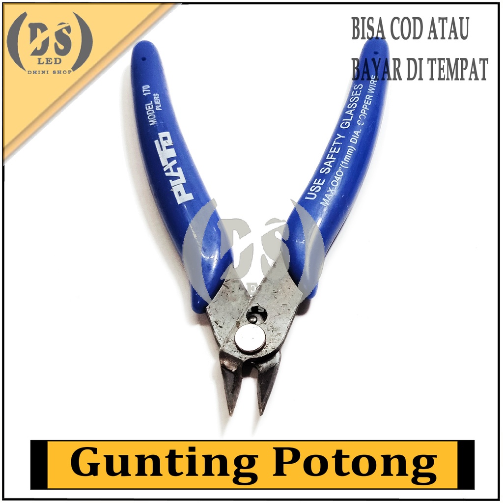 Jual Tang Potong Kabel Kawat Tajam / Gunting Potong Plato Runcing