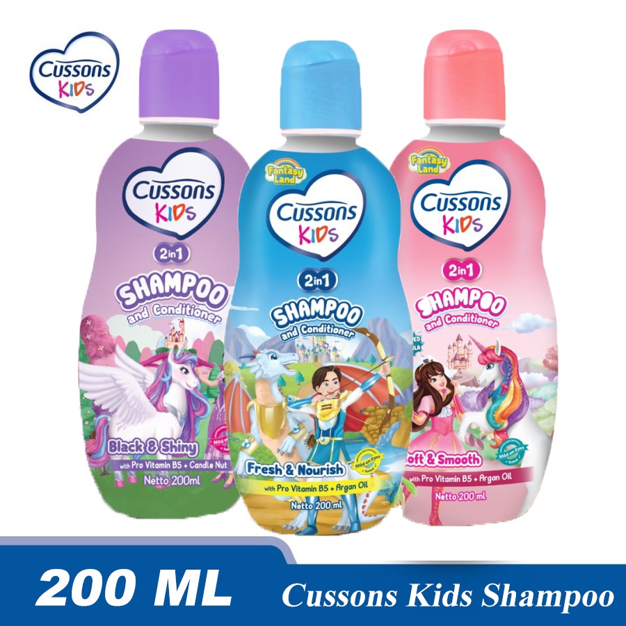 Jual Cussons Kids 2in1 Shampoo & Conditioner Anak 200 Ml | Shopee Indonesia