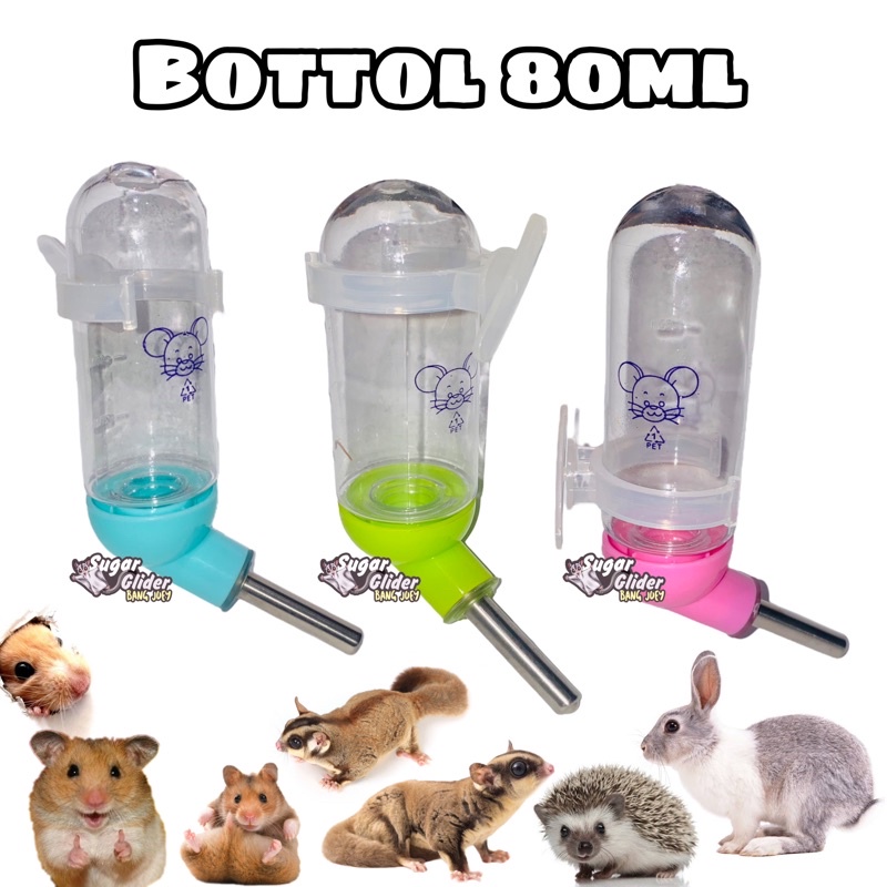 Jual BOTTOL DOT BOTOL MINUM HAMSTER TUPAI LANDAK MINI LAMIN TIKUS SUGAR ...