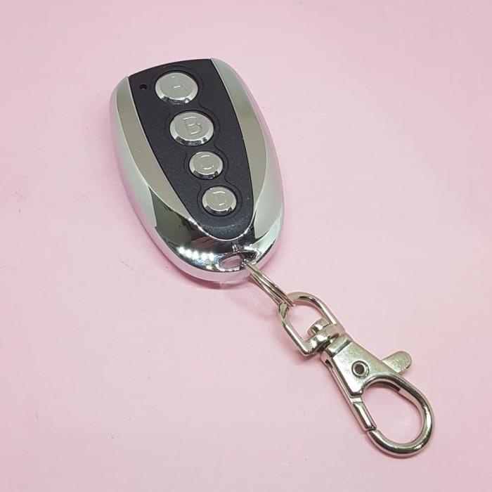 Jual 433MHz 4Keys ABCD Silver Stylish Clonning Remote Control | Shopee ...