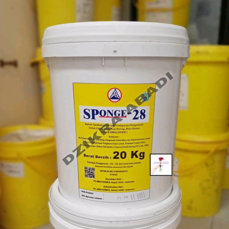Jual SP 28 Sponge 28 SP Emulsifier Pengembang Kue 1kg | Shopee Indonesia