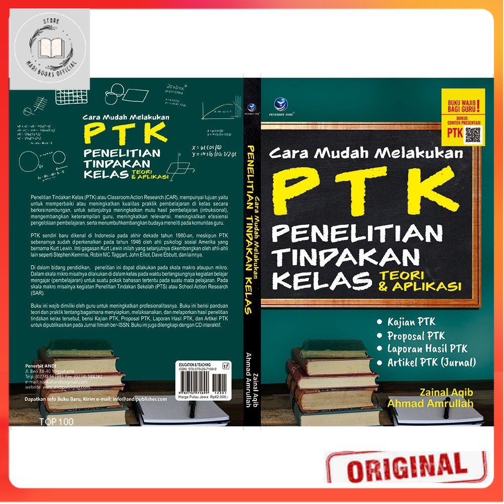 Jual PTK Penelitian Tindakan Kelas, Teori Dan Aplikasi | Shopee Indonesia