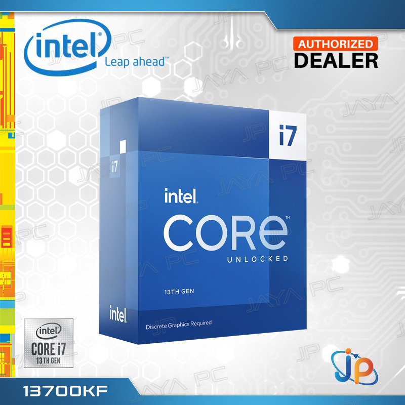 Intel Core i7-13700KF Raptor Lake 16-Core 3.40GHz LGA1700 125W