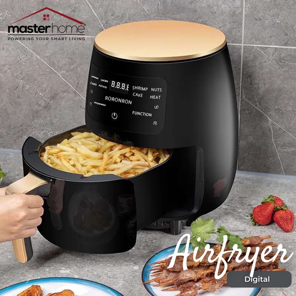 Jual MASTERHOME AIR FRYER DIGITAL / AIR FRYER MESIN PENGGORENG TANPA ...