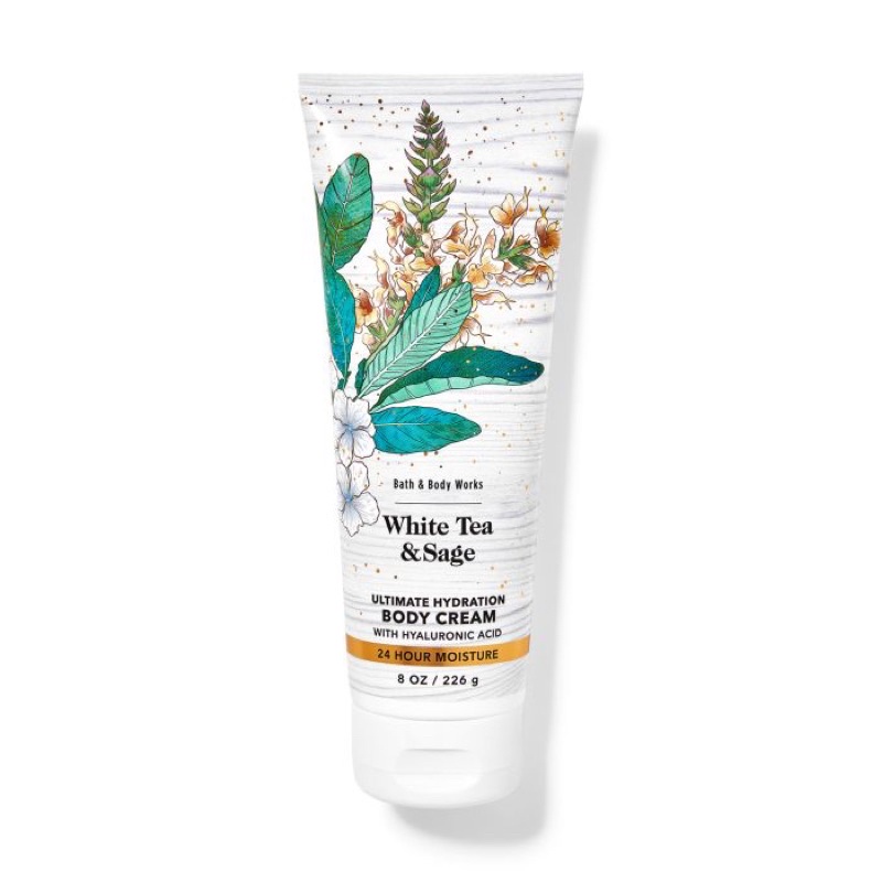Jual Bath and body works white tea and sage body cream Shopee Indonesia