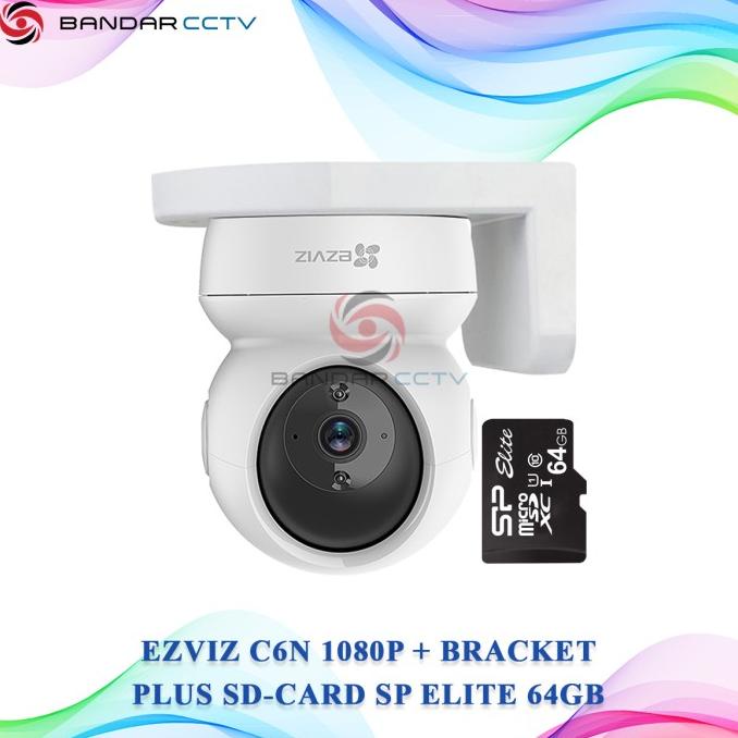 Jual Ezviz C6N 1080P Plus Memory Card SP Elite Dan Bracket Shopee