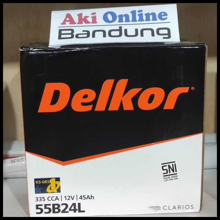 Jual Aki kering DELKOR TYPE NS60L 12V 45AH | Shopee Indonesia