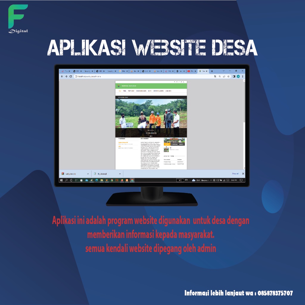 Jual Program aplikasi website desa | Shopee Indonesia