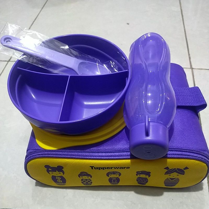 Jual KIDS LUNCH TUPPERWARE | WADAH MAKAN ANAK/ BEKAL MAKAN ANAK ...