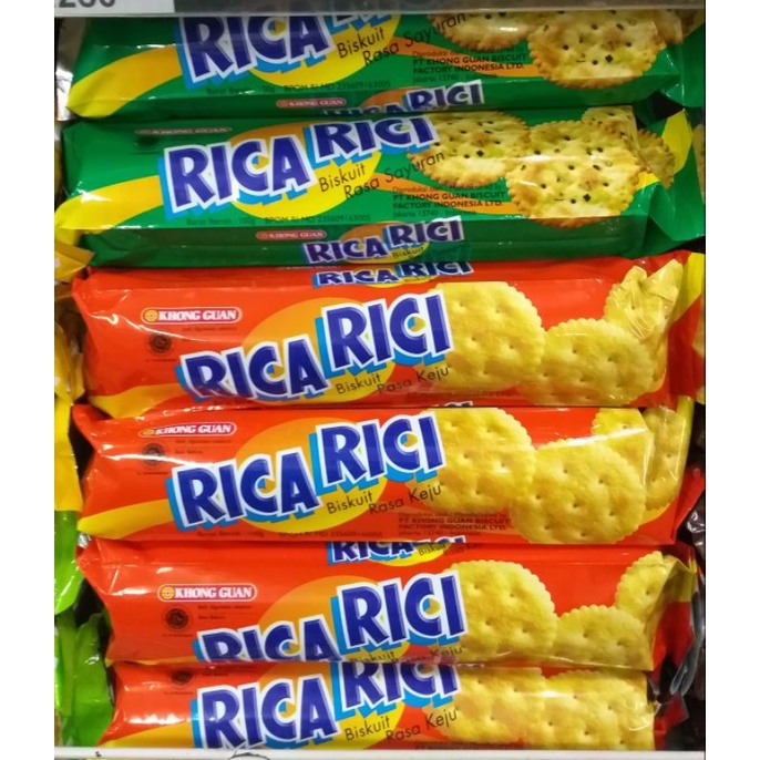 Jual KZ - khong guan rica rici rasa keju & sayuran 100g | Shopee Indonesia
