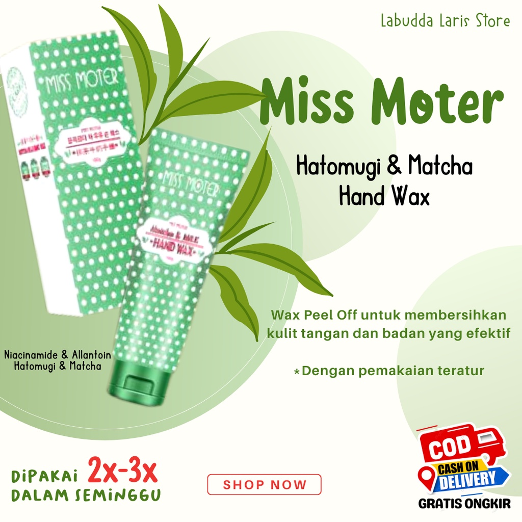 Jual Miss Moter Hand Wax New Miss Moter Matcha & Milk Miss Mother