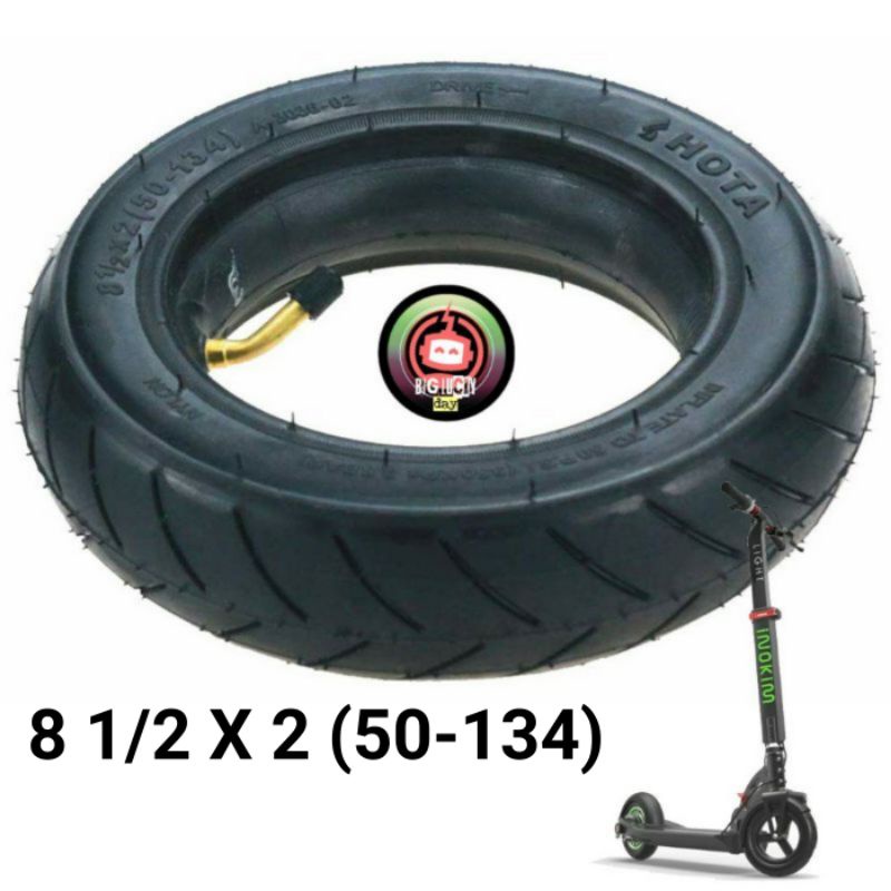 8 1/2X2 (50-134) Tube Tire 80g/250g/330g Baby Carriage Black | UK