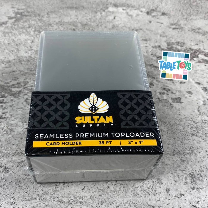 Jual Sultan 35 pt Seamless Clear Premium Toploader 3x4 | Shopee Indonesia