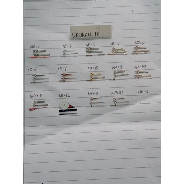 Jual JARUM JAM TANGAN QUART UNTUK MESIN MIOTA,OS, SL68,PC HITAM,AL35,IL ...