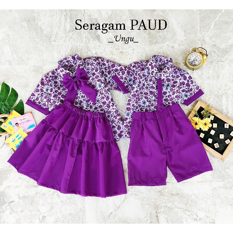 Jual SERAGAM ANAK PAUD/SERAGAM BATIK PAUD /SERAGAM SEKOLAH PAUD DAN TK ...