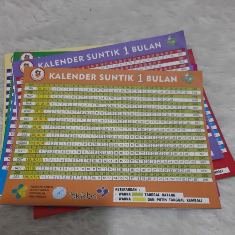 Jual Kalender KB 1 bulan | Shopee Indonesia