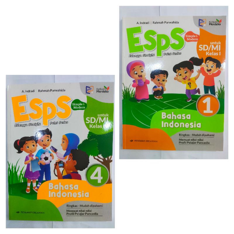 Jual Buku Pelajaran : ESPS Bahasa Indonesia Kelas 1 2 4 Dan 5 SD/MI ...