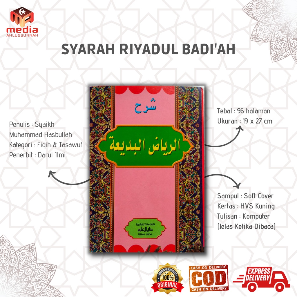 Jual KITAB SYARAH RIYADUL BADI'AH / Penerbit Darul Ilmi (Soft Cover ...