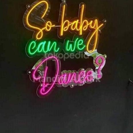 Jual custom neon sing led neon flex acrylik murah cepat / neon box ...
