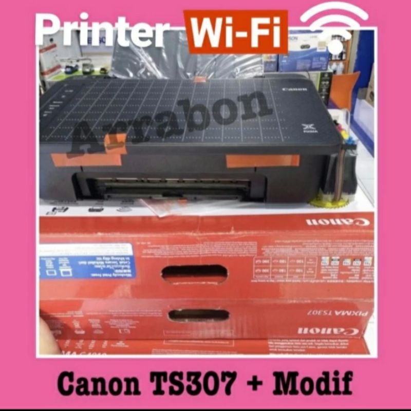 Jual Printer Canon Ts307/ts 307 + Modif/Infus Wifi | Shopee Indonesia