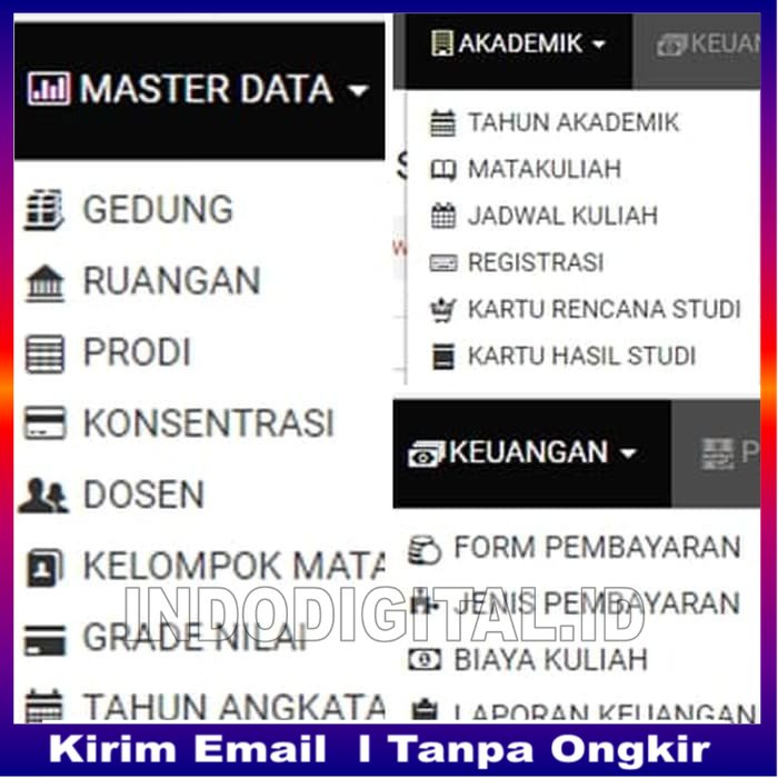 Jual Aplikasi Berbasis Web SISTEM INFORMASI AKADEMIK KAMPUS INDODIGITAL ...