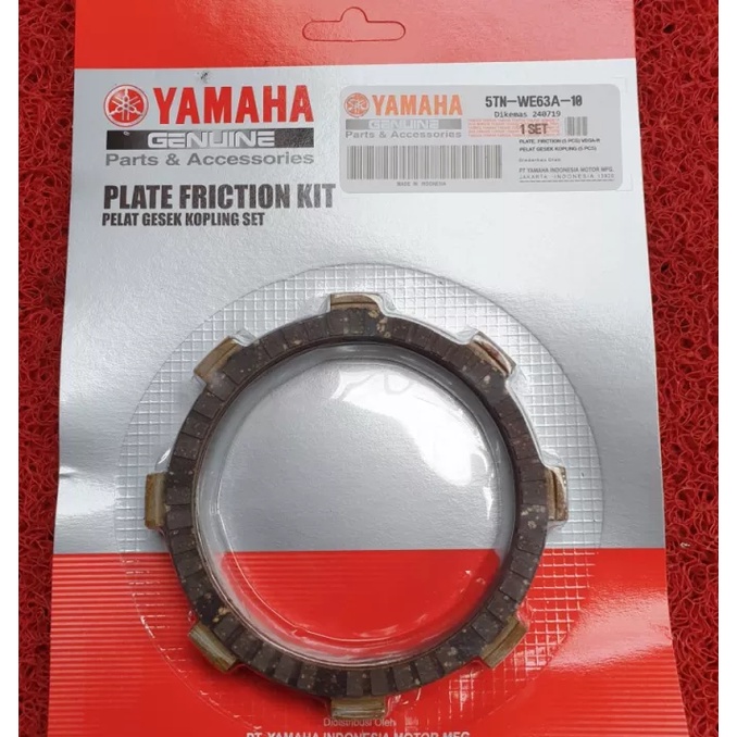 Jual Kampas Kopling Plat Kopling Yamaha Jupiter z Vega R 5TN | Shopee ...