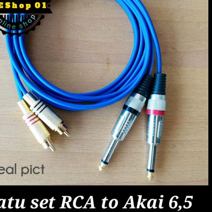 Jual Kabel jack RCA to Akai satu set panjang 1 sampai 5 meter | Shopee ...