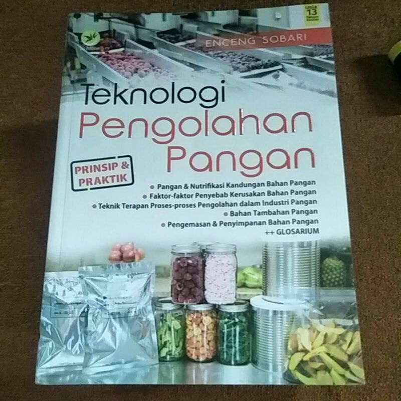 Jual Buku original teknologi pengolahan pangan | Shopee Indonesia