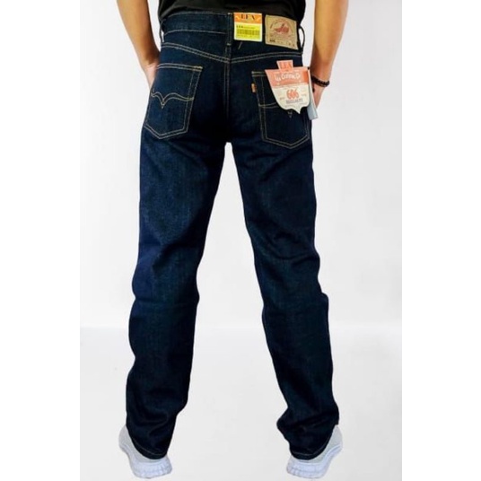 Jual celana jeans pria lea 606 grde original standar reguler model